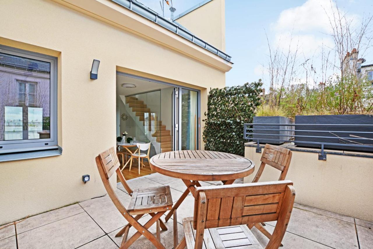 Апартаменты Exceptional Triplex With Terrace - Montmartre Париж Экстерьер фото