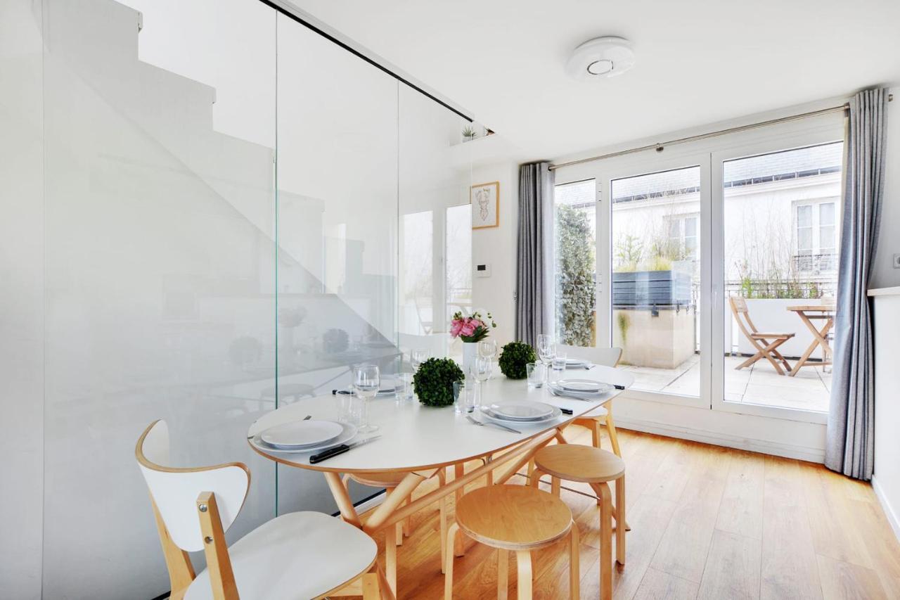 Апартаменты Exceptional Triplex With Terrace - Montmartre Париж Экстерьер фото